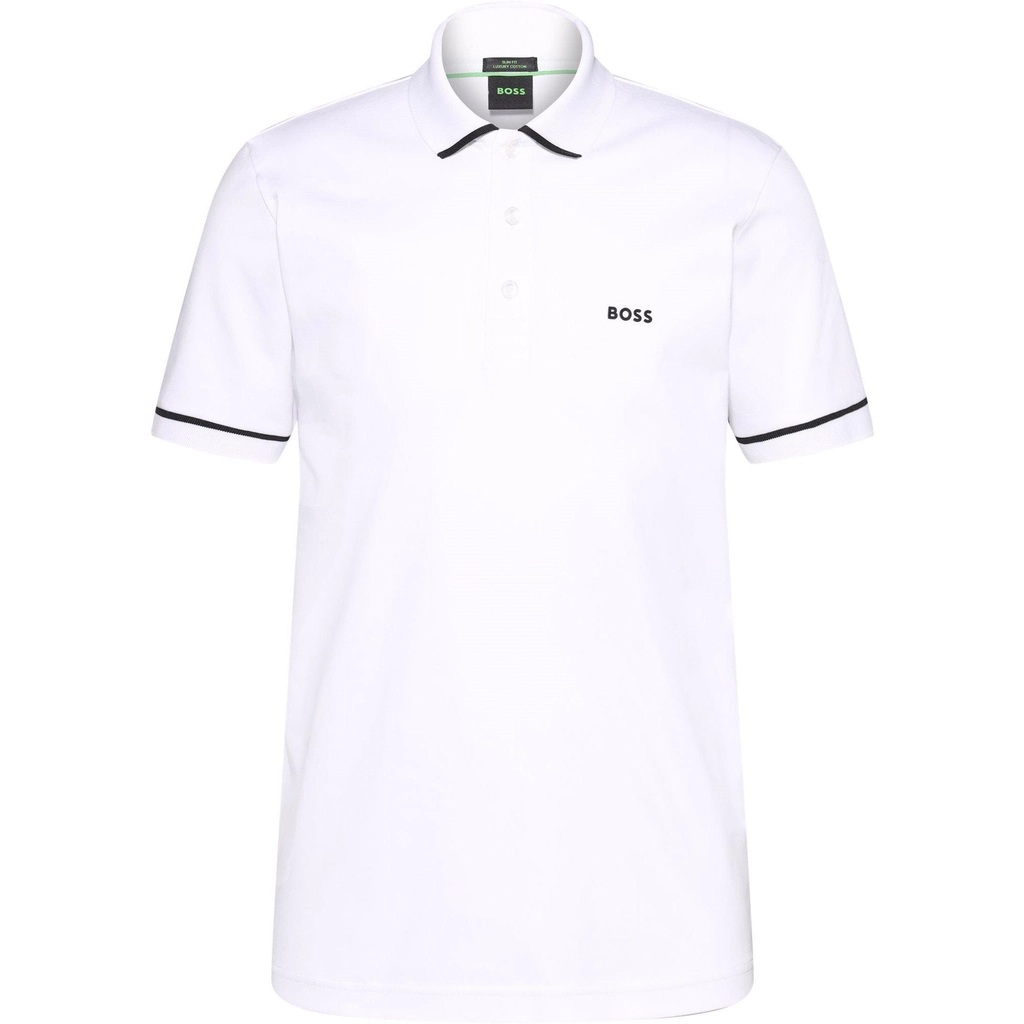 Hugo Boss Paule Polo Shirt - White 100